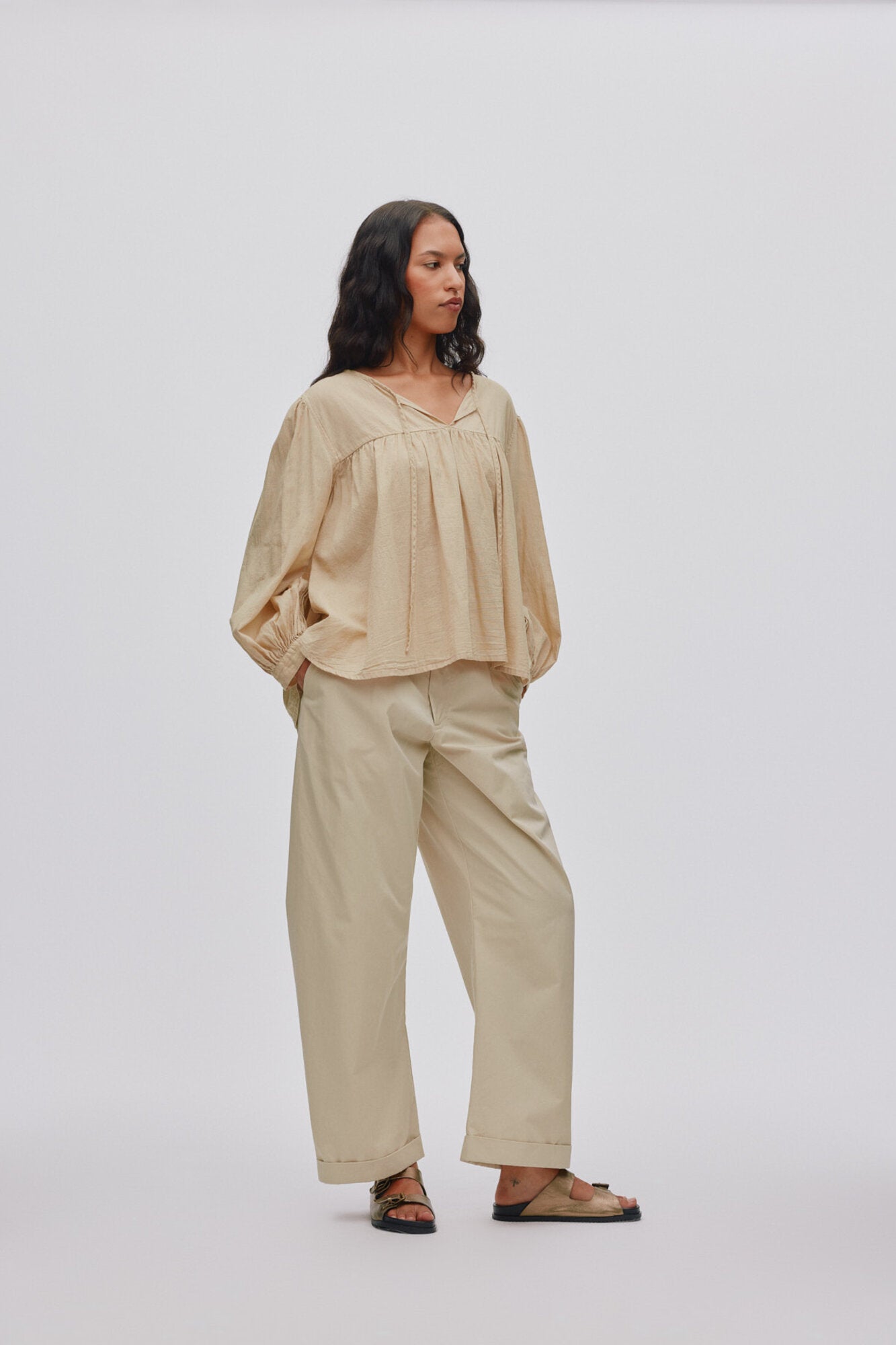 Eike Cotton bluse - Boulder
